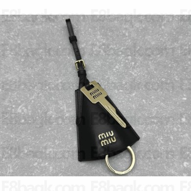 Miu Miu Leather trick 5TL514 Black 2024