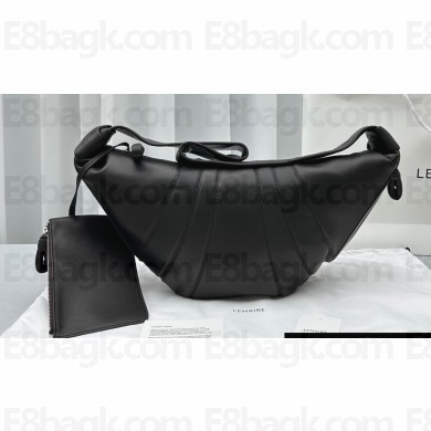 Lemaire Large Croissant Shoulder Bag 8820 Taupe