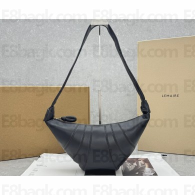 Lemaire Medium Croissant Shoulder Bag 8820 Taupe