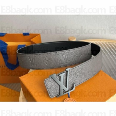 LV Taurillon 40mm Reversible Belt m8662t GRAY 2024