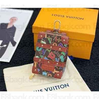 Louis Vuitton Monogram Craggy Trunk Key Holder and Bag Charm M69483 08