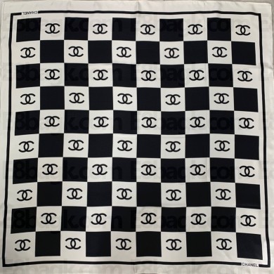 Chanel SILK SQUARE Scarf 90x90cm 08 2023