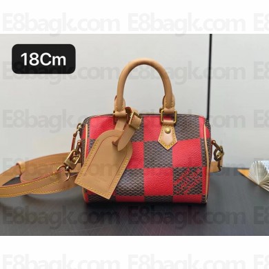 LOUIS VUITTON Speedy 18 Bandoulière Damier Pop N40611 2024