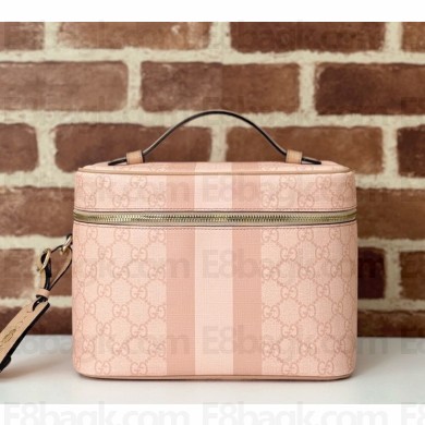 Gucci Ophidia medium travel bag 811419 pink GG Supreme canvas 2024