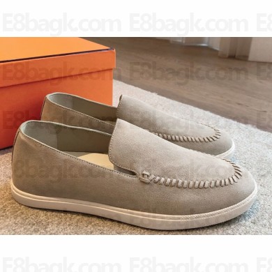 Hermes Julia women/men suede leather loafers 1029-01 2024