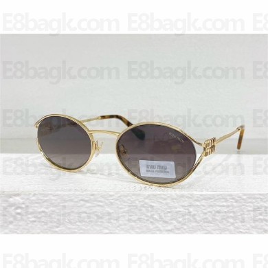 Miu Miu logo Sunglasses SMU52Y 01 2024