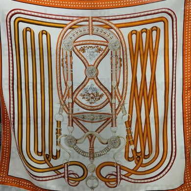 Hermes Cashmere Silk Scarf 140x140cm 63 2022