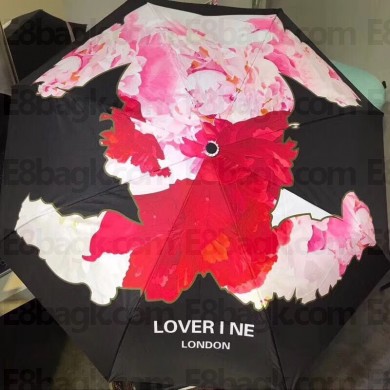 Loverine Print Umbrella Black 2018