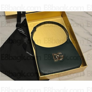 Dolce & Gabbana 3.5 shoulder bag in calfskin dark green 2024