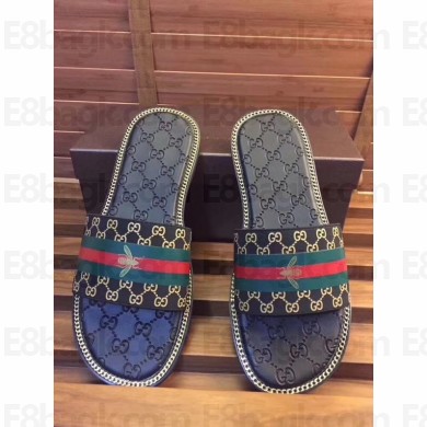 gucci gg web men's slides 03