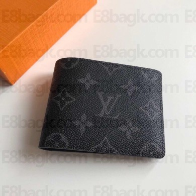 louis vuitton Monogram Eclipse canvas Slender Wallet m62294