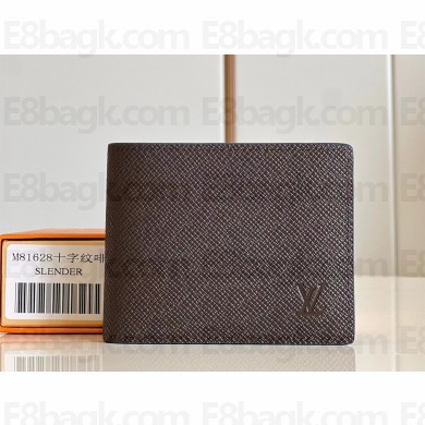 louis vuitton taiga leather Slender Wallet m81552
