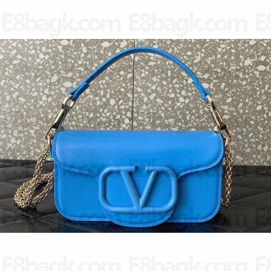 Valentino Locò Small Shoulder Bag In Calfskin Leather With Enamel 5030 2023