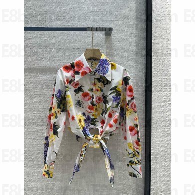 Dolce & Gabbana PRINTED silk shirt SPRING 2024