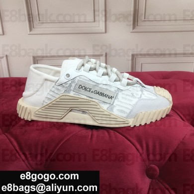 Dolce & Gabbana NS1 women’s Slip On Sneakers In Mixed Materials 2021 55
