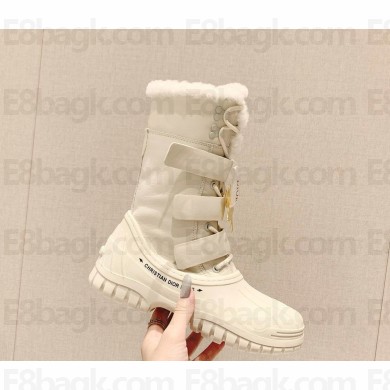 Dior D-Major Boot in calfskin white1108-2024