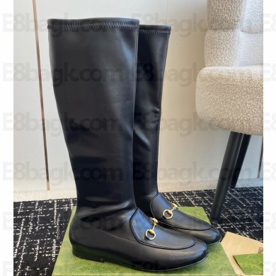Gucci  Horsebit boot in calfskin Black 1108-2024