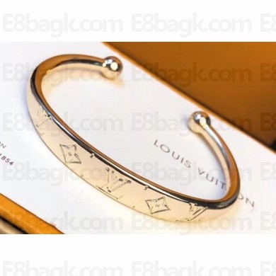 Louis Vuitton Monogram LV Bracelet Yellow Gold