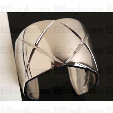 Chanel Coco Crush Cuff Bracelet Silver