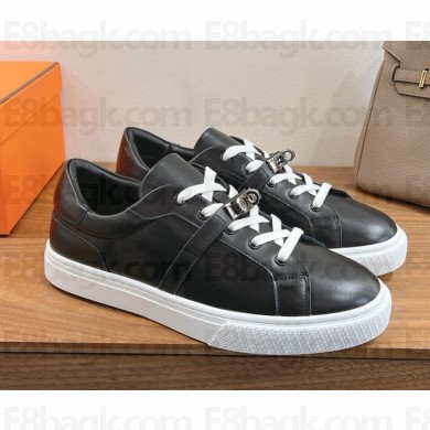 Hermes women/men Kelly buckle Calfskin Day Sneakers 04-2024