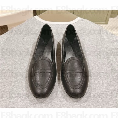 Hermes Julian lambskin loafers in black 2024