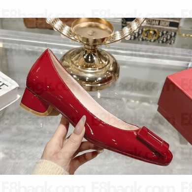 Roger Vivier Pumps in patent leather red 2025