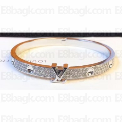 Louis Vuitton Logo Diamond Bracelet 2019
