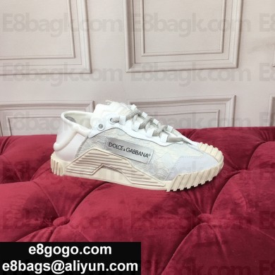 Dolce & Gabbana NS1 women’s Slip On Sneakers In Mixed Materials 2021 66 