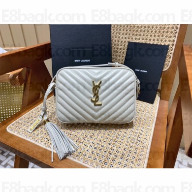 SAINT LAURENT MONOGRAM LOU CAMERA BAG 520534 white (ORIGINAL QUALITY)