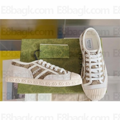 Gucci Beige and ebony Original GG canvas SNEAKERS 759071 2024