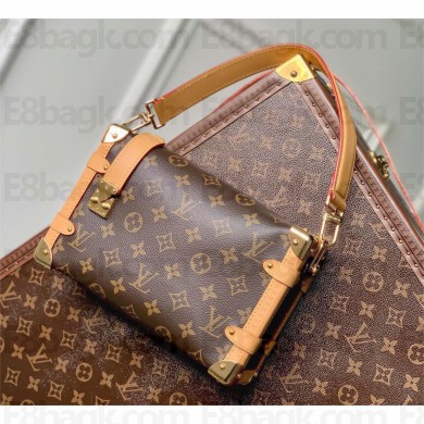 Louis Vuitton Monogram canvas Side Trunk Bag M46358