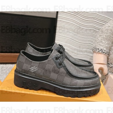 Louis Vuitton women/men 1ADG18 LV Ranger Derby  Graphite Damier grained calf leather 2025