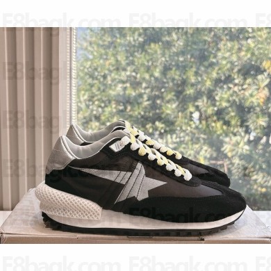 GOLDEN GOOSE women/men Running suede and leather sneakers black 2025