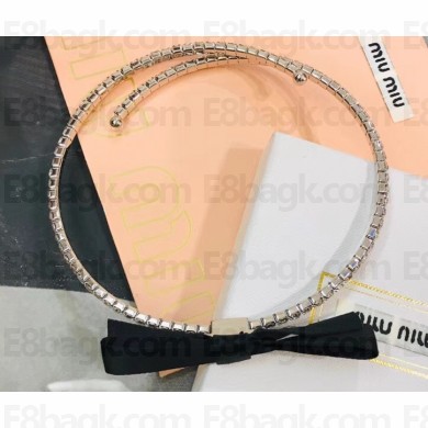 Miu Miu Bow Choker Necklace 2019
