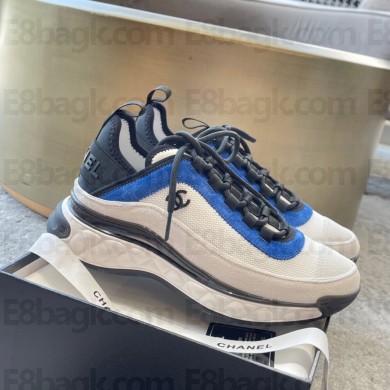 chanel suede calfskin&fabric sneakers 03 2023