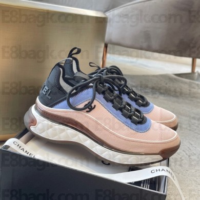 chanel suede calfskin&fabric sneakers 05 2023