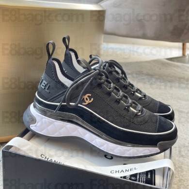 chanel suede calfskin&fabric sneakers 07 2023