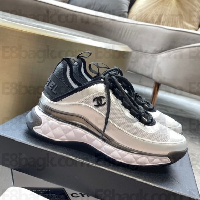 chanel suede calfskin&fabric sneakers 11 2023
