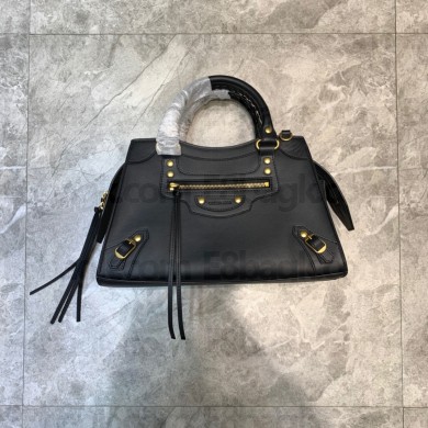 Balenciaga Neo Classic small Top Handle Bag Black/gold 2020