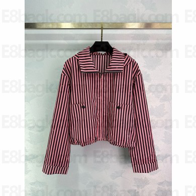 Chanel Printed Technical Fabric Black & Pink jacket P76226 2024