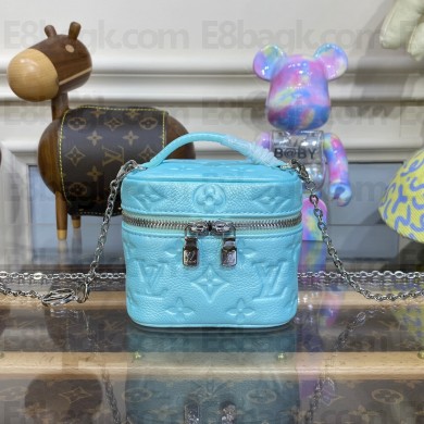 louis vuitton Micro Vanity CASE M82193 BLUE 2023