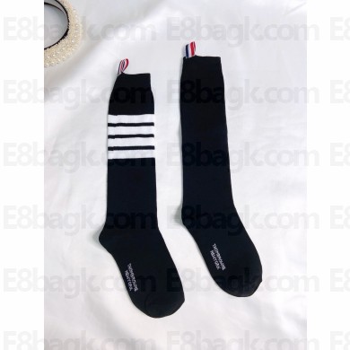 Thom Browne black cotton socks 2024
