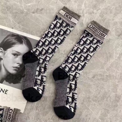 dior blue oblique socks 2024