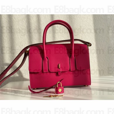 HERMES NEW DRAG 22 BAG FUCHSIA IN EVERCOLOR LEATHER 2023(HANDMADE)