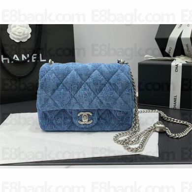Chanel denim 22 Large Bag AS3829 2023