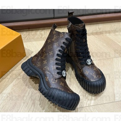 Louis Vuitton Ruby Flat Ankle Boots Monogram canvas 2023