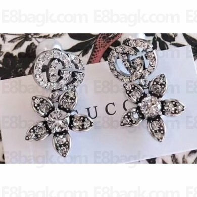 Gucci Flower and Double G Earrings 2019