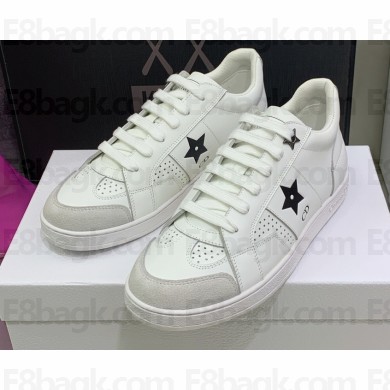 Dior Calfskin and Suede Star Sneakers 03 2022
