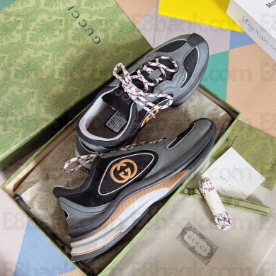 Gucci suede Run Women/Men sneakers 06 2023