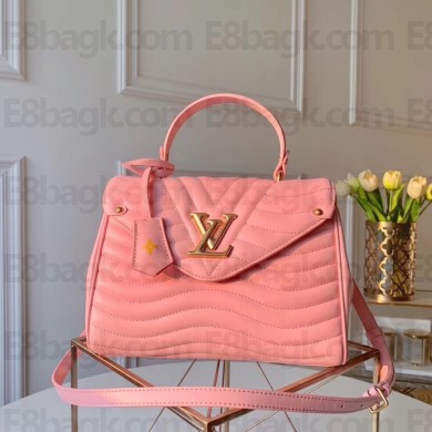 louis vuitton new wave top handle bag pink